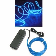 Neon Glow Flexible EL Strip Tube Wire Light Rope Decoration for Shoe Party Dance Car